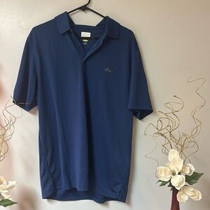 Greg Norman men’s L golf polo navy